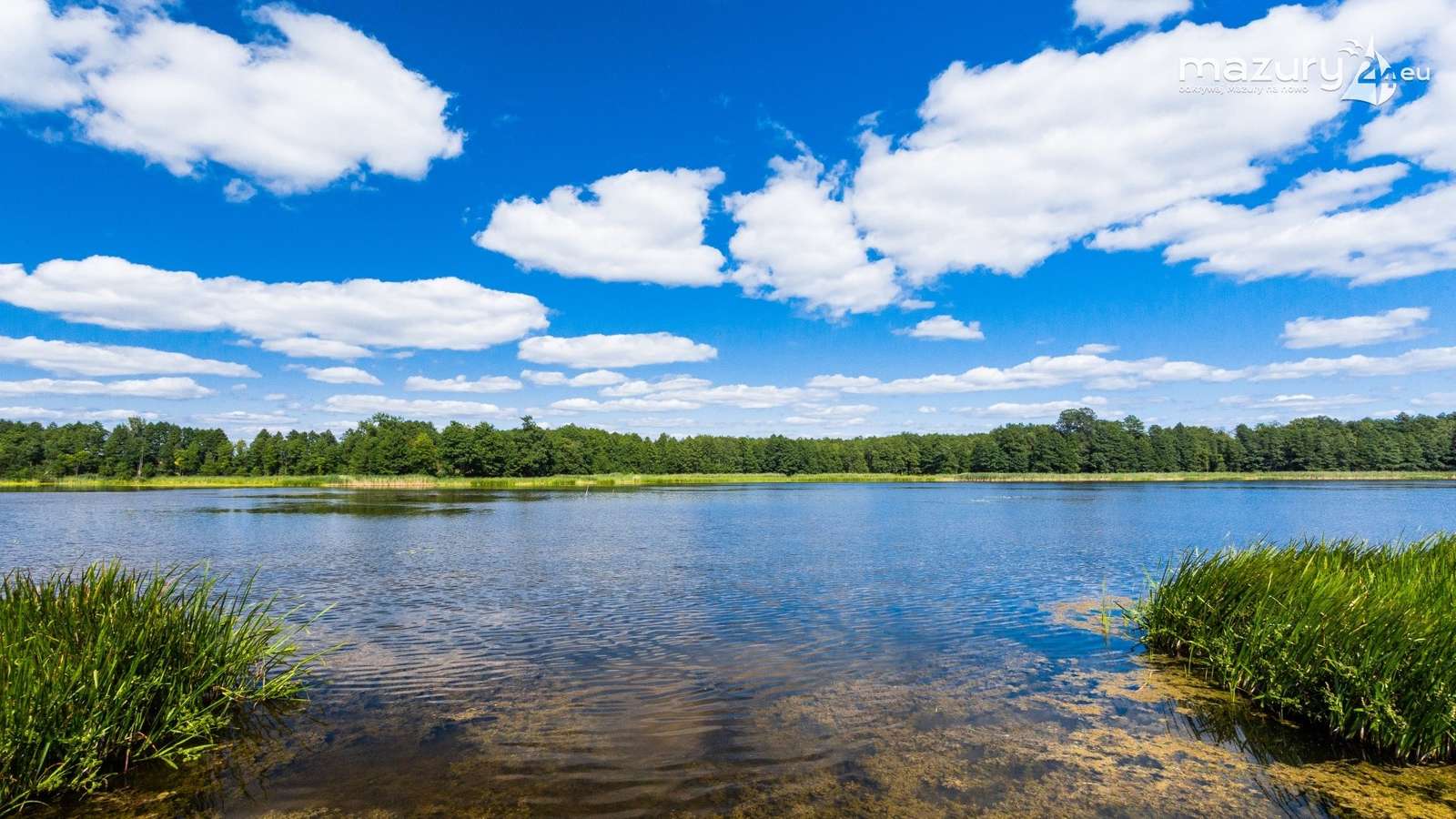 Un lac fermecător în Masuria jigsaw puzzle online