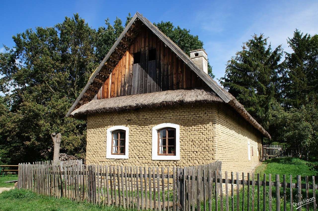 House, Village, Countryside. online puzzle