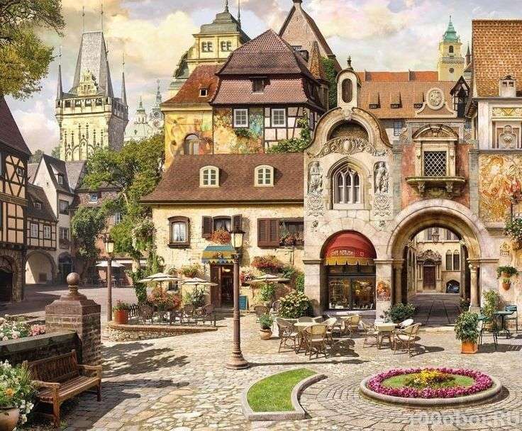 Città vecchia! puzzle online