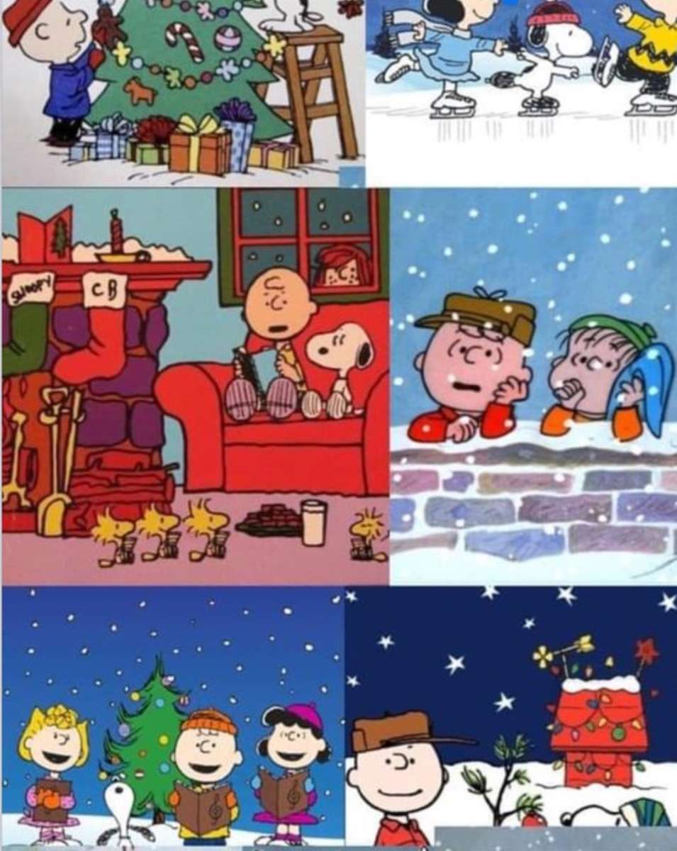 Noël avec Snoopy et le gang Schulz puzzle en ligne