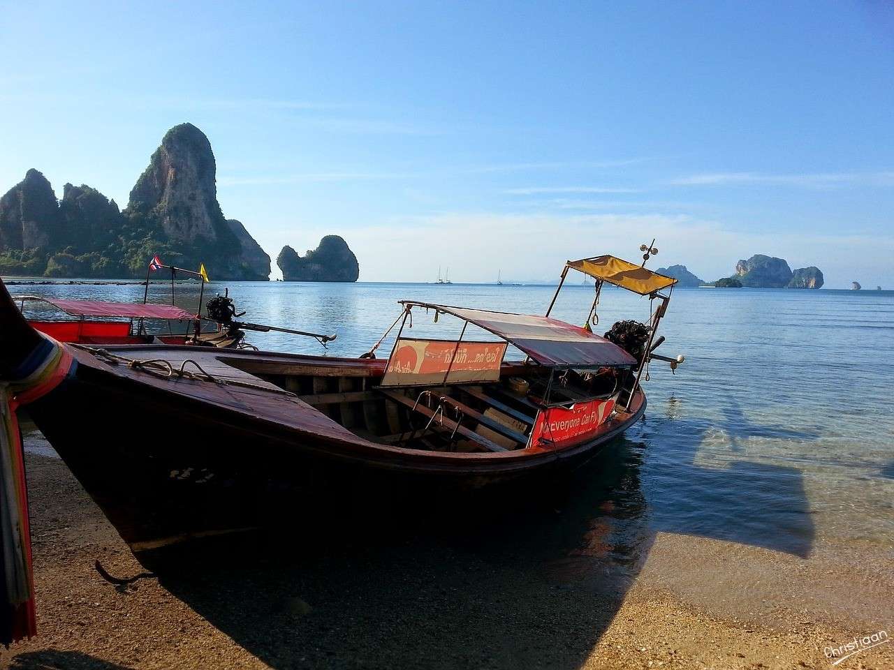 Tailândia, praia de Railay. puzzle online