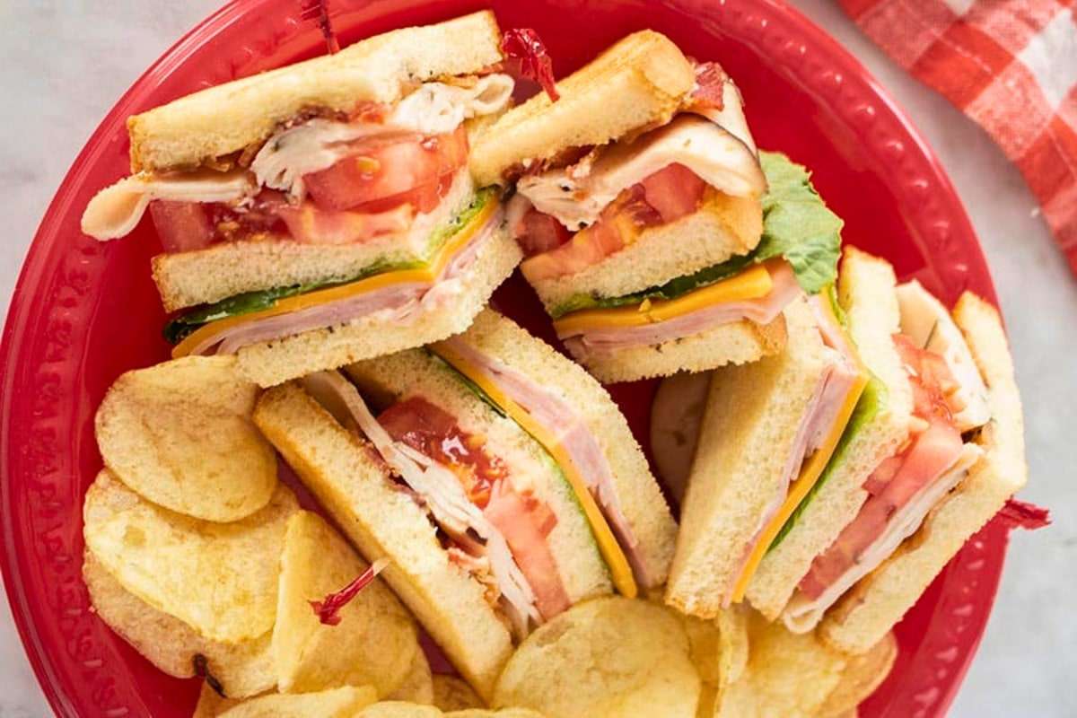 Klassisk Club Sandwich pussel på nätet