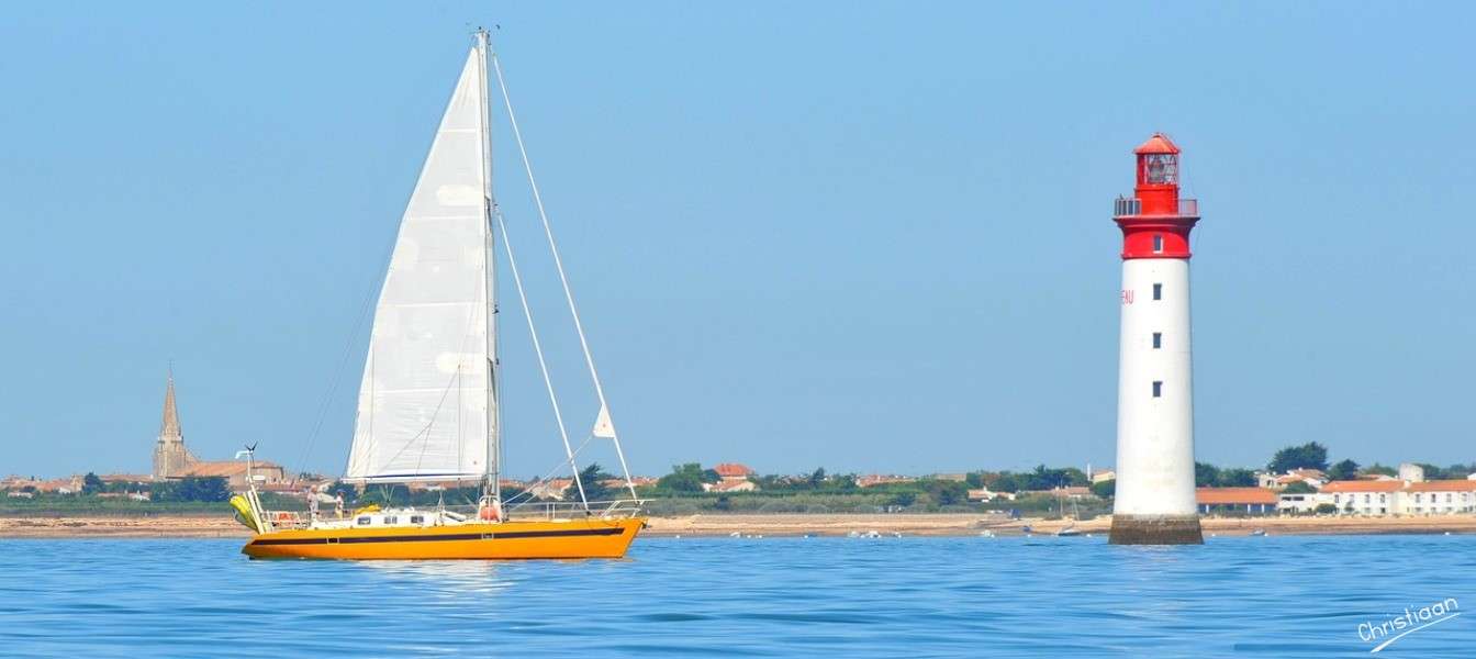 Ilha de Ré, Mar, Oceano Atlântico. puzzle online