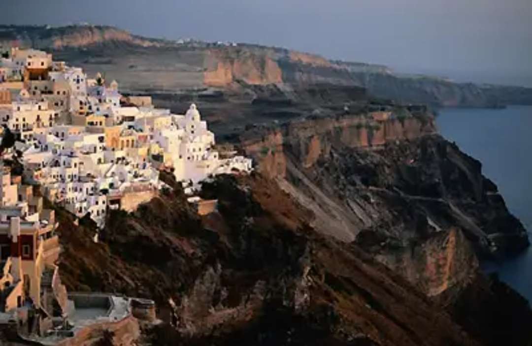 Santorini, Griekenland online puzzel