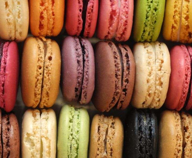 Macarons français exquis puzzle en ligne