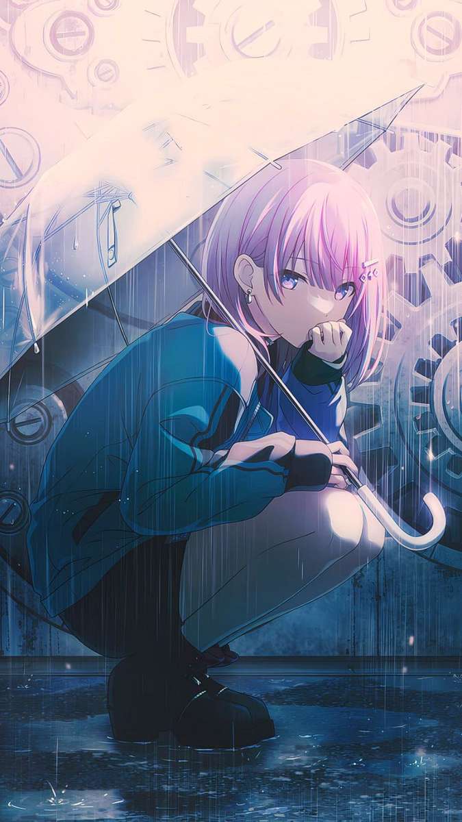 Luka Megurine puzzle online puzzle