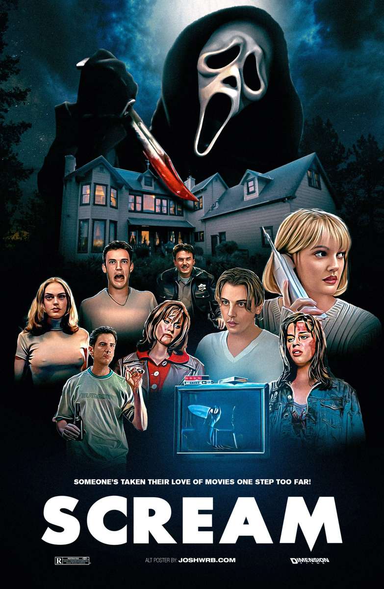 Film Scream 1996 Horror Puzzlespiel online