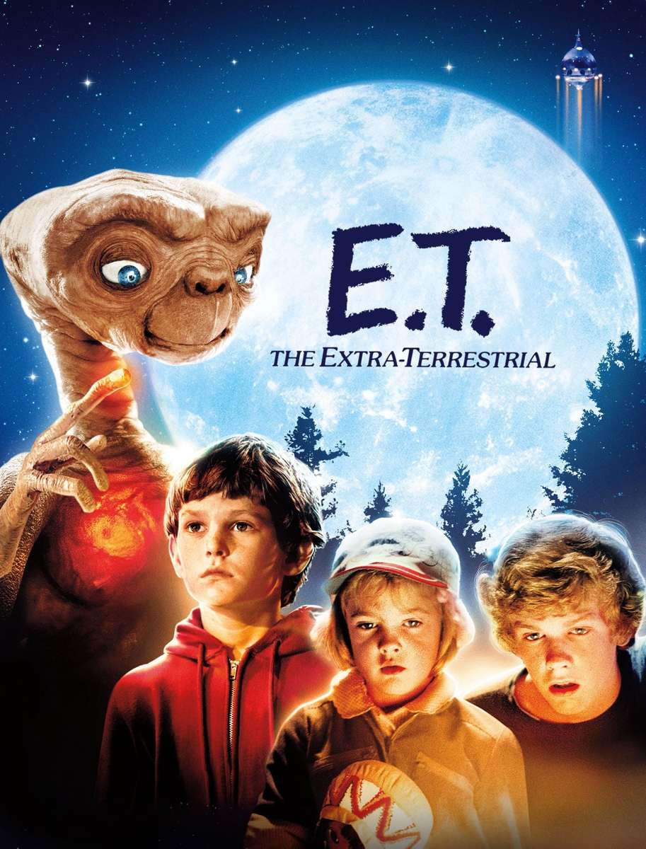 E.T. mimozemšťan 1982 ‧ Rodinný/Science-Fiction Online-Puzzle