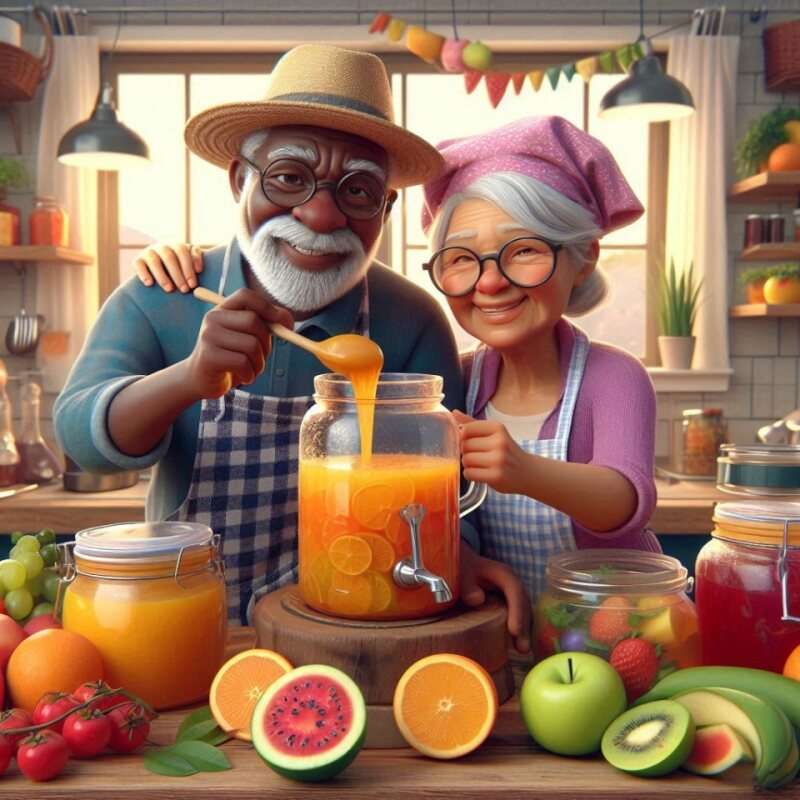 abuela y abuelo rompecabezas en línea