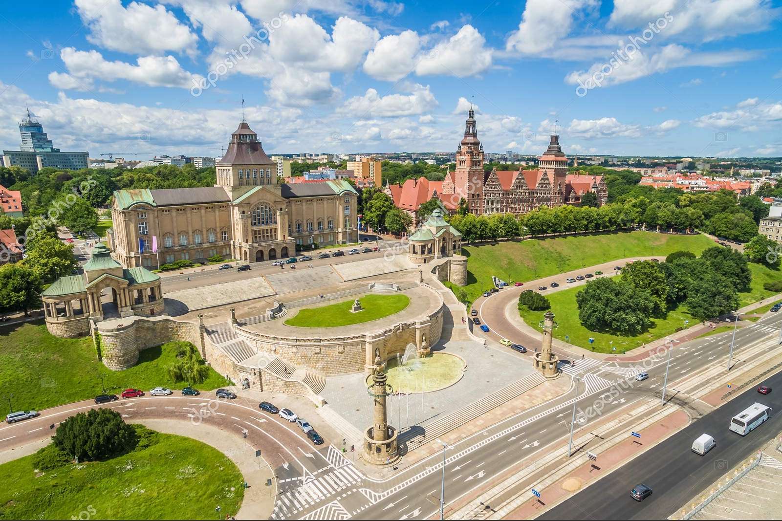 A cidade de Szczecin puzzle online