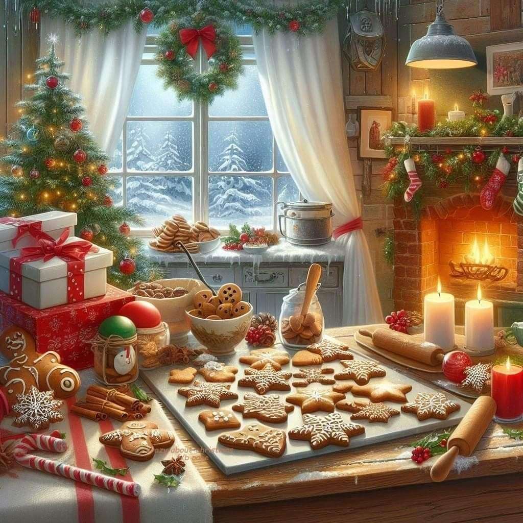 Galletas De Navidad Rompecabezas En L Nea