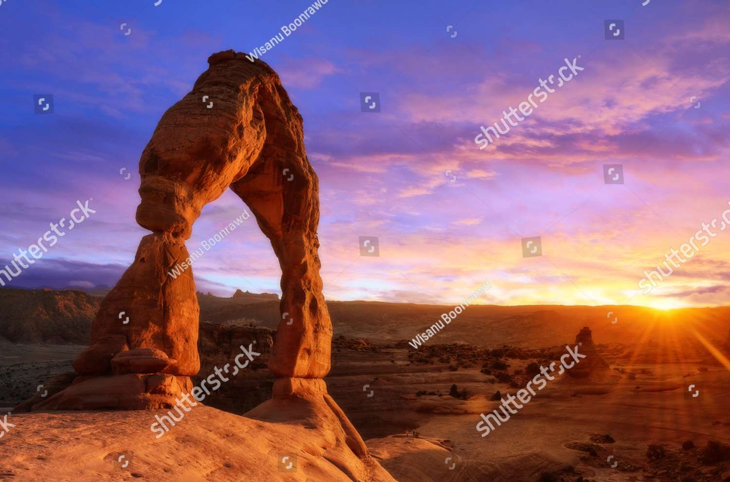 Parc national des Arches, Utah, États-Unis puzzle en ligne