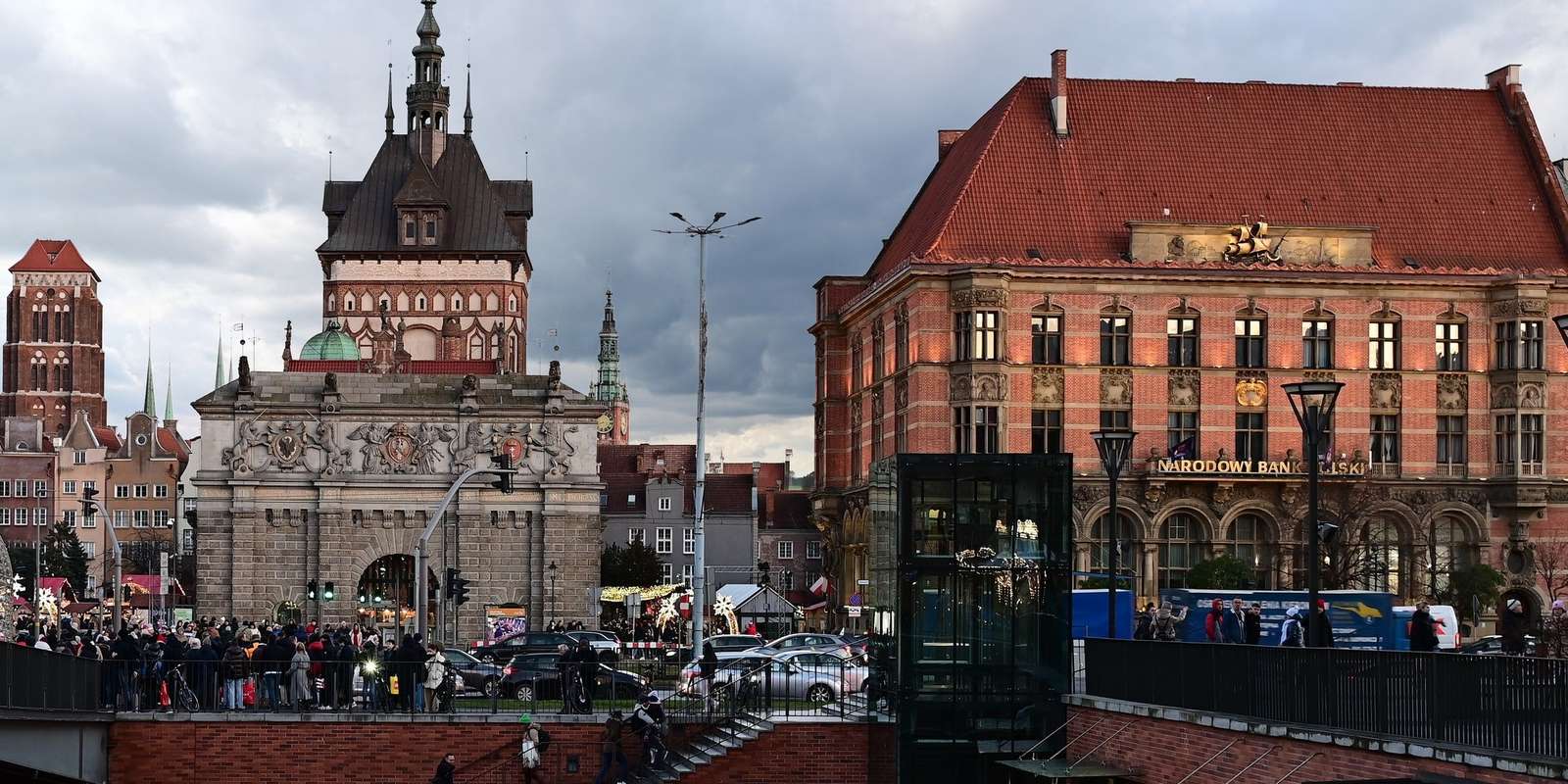 Utsikt från Gdańsk pussel på nätet