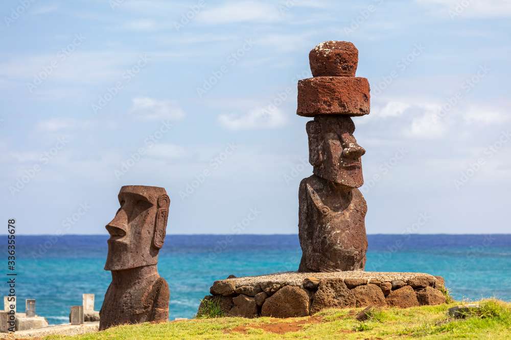 Moai en las Islas de Pascua rompecabezas en línea