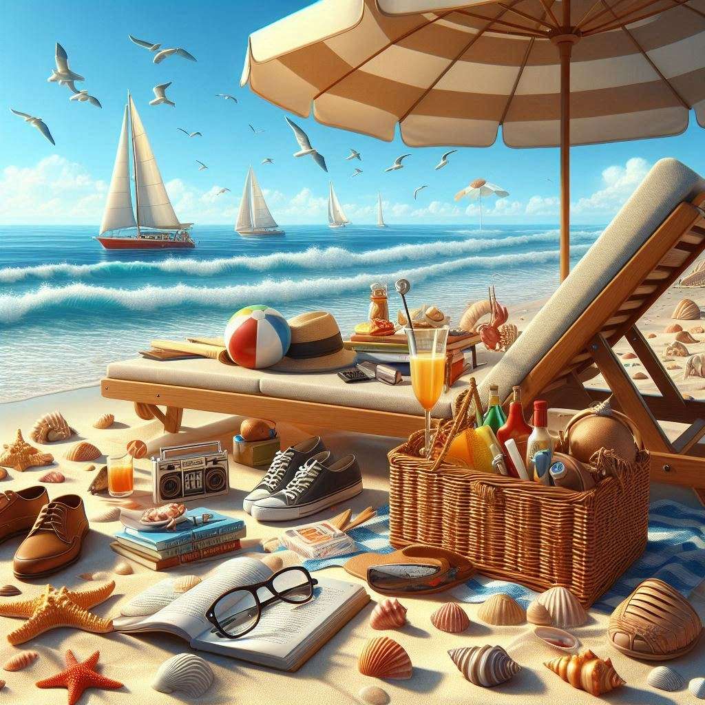 Ruhe am Strand Puzzlespiel online