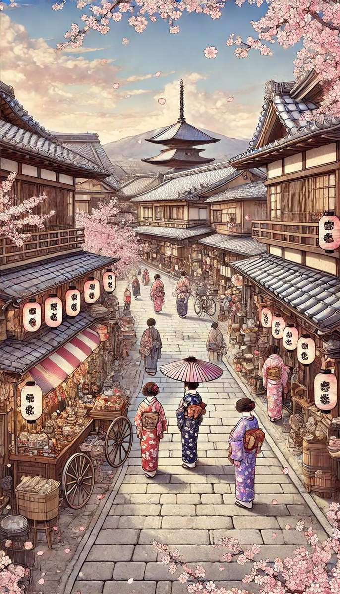 giappone, kyoto puzzle online