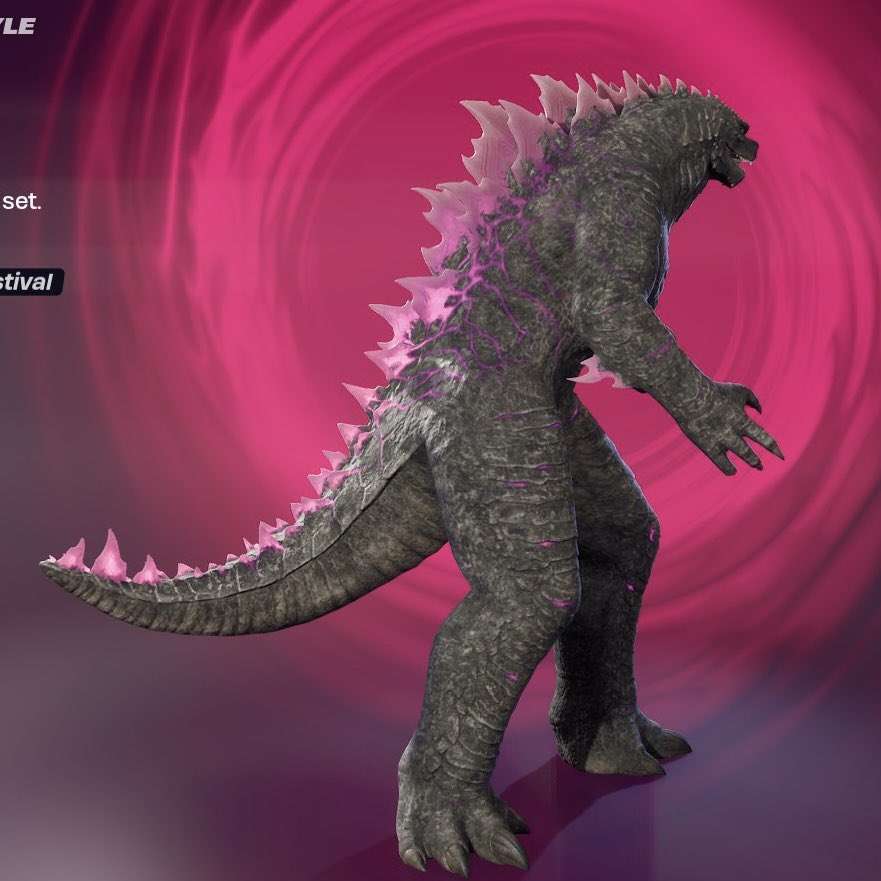 Godzilla Fortnite skin 2 kirakós online