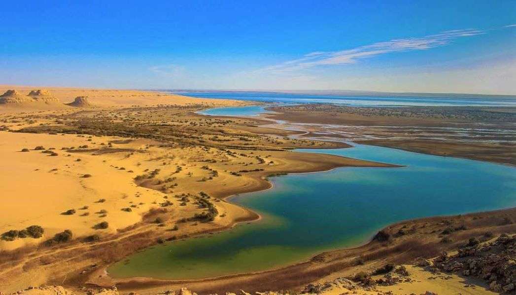 Egypt Dakhla desert oases - online puzzle