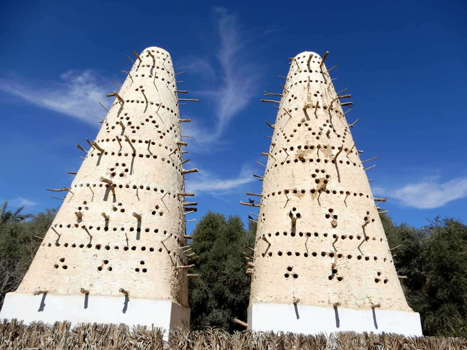 Palomar del oasis del desierto de Siwa en Egipto rompecabezas en línea