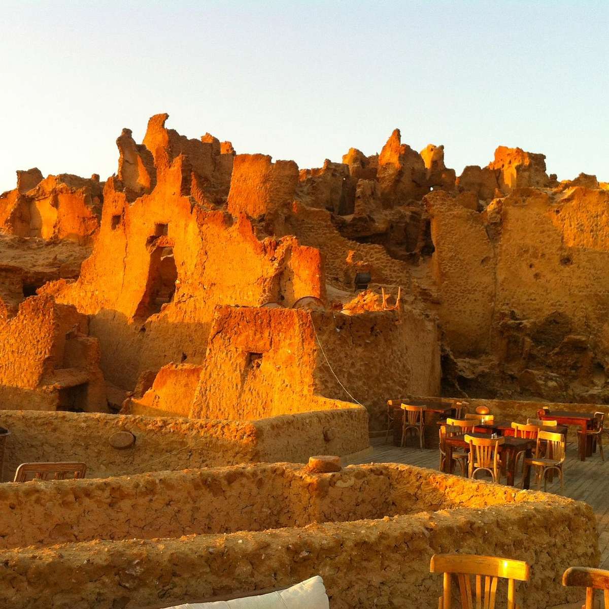 Egipto Oasis en el desierto de Siwa rompecabezas en línea