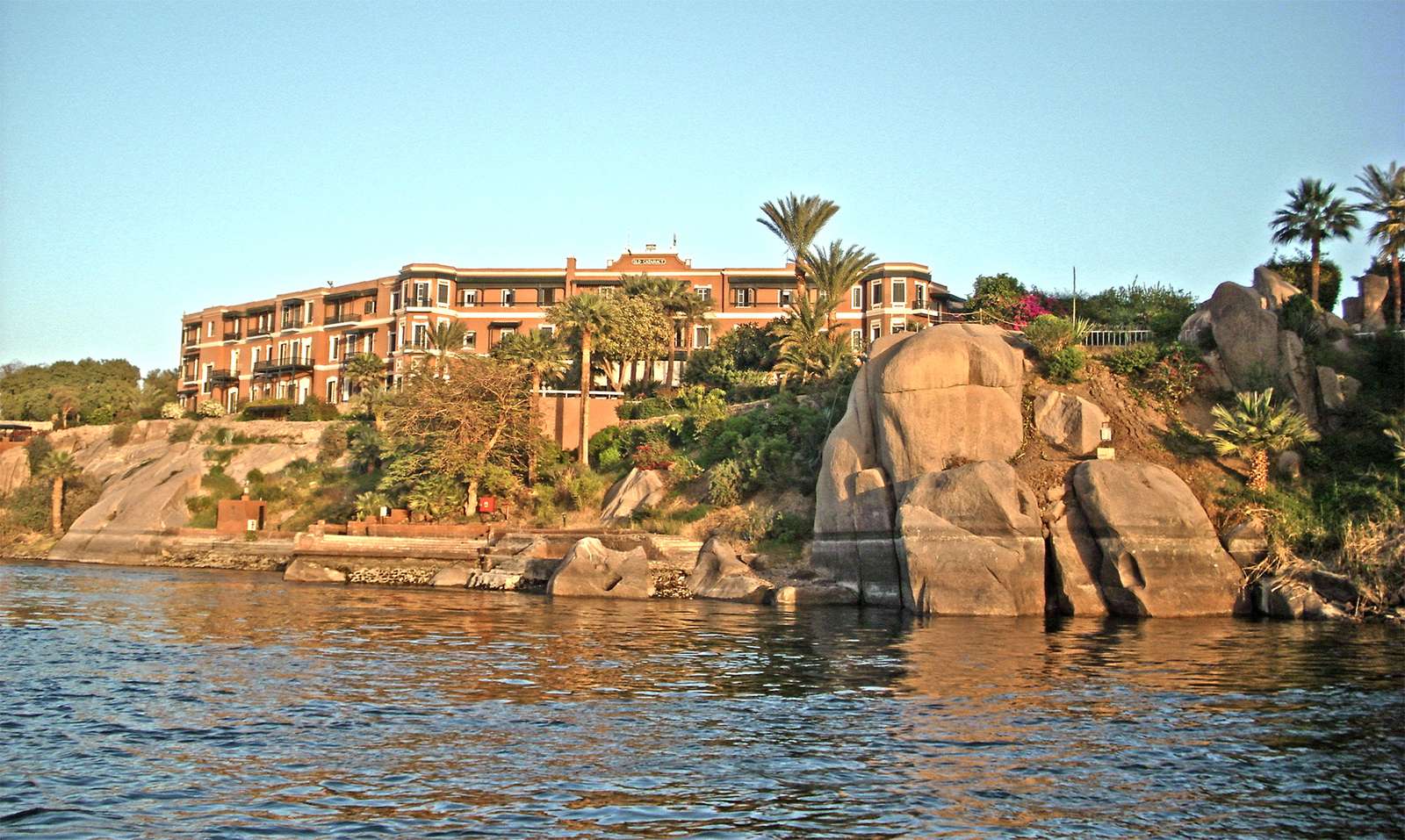 Egypten Aswan Hotel pussel på nätet