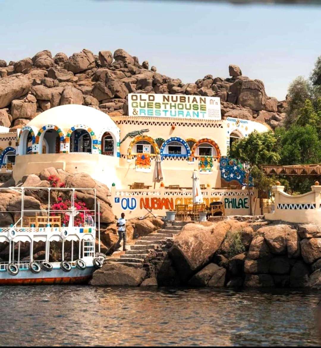 Egypten Aswan Gamla Nubian Guest House Pussel online