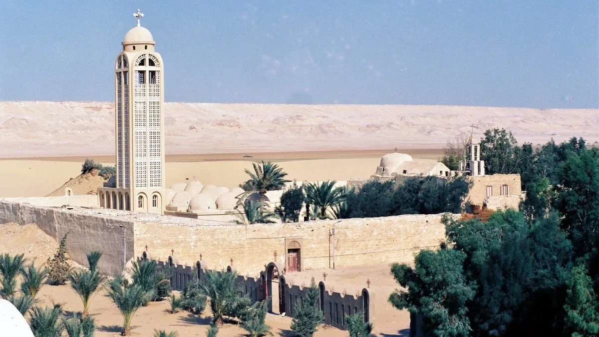 Egypte Monastère de Saint-Samuel puzzle en ligne