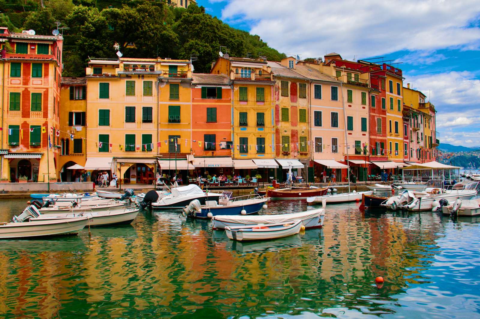 Portofino, Italien Pussel online