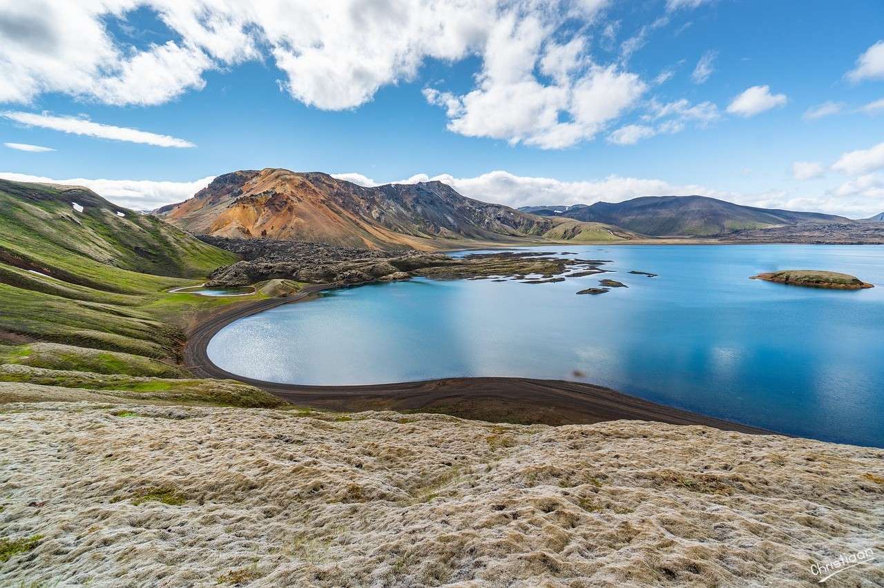 Lac, natură, călătorie. jigsaw puzzle online