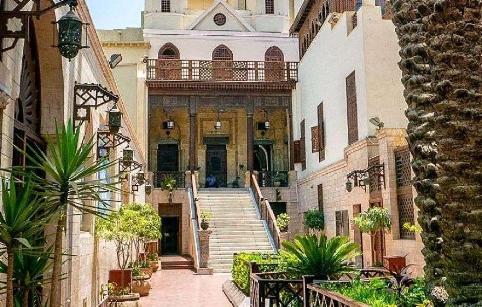 Egypten Kairo koptiska kyrkan pussel på nätet