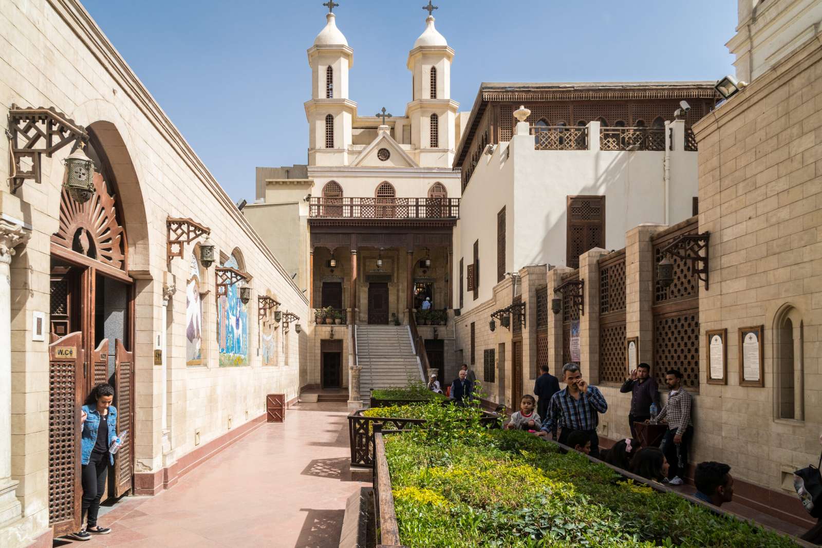 Iglesia copta de El Cairo Egipto rompecabezas en línea