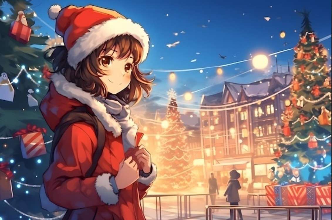 Święta w Świecie Anime puzzle online