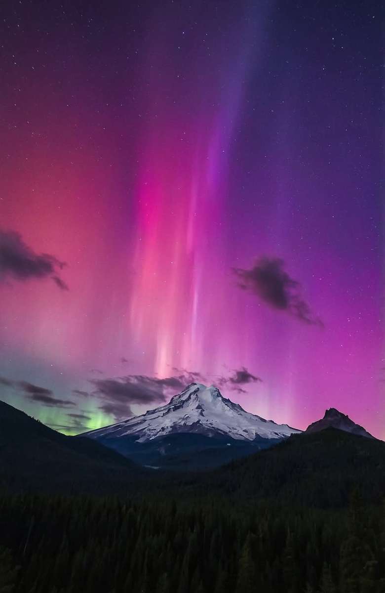 Erstaunliche Aussicht auf Oregon, USA Puzzlespiel online