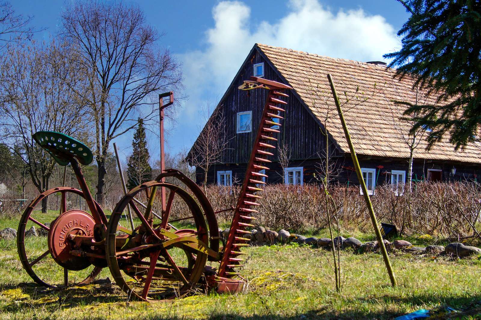 Landschaft ländliches Gebiet Online-Puzzle