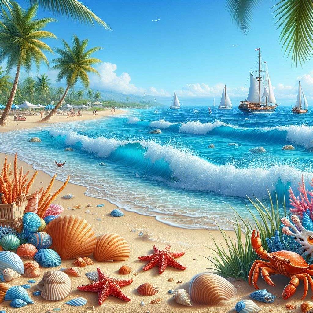 Isola delle vacanze puzzle online