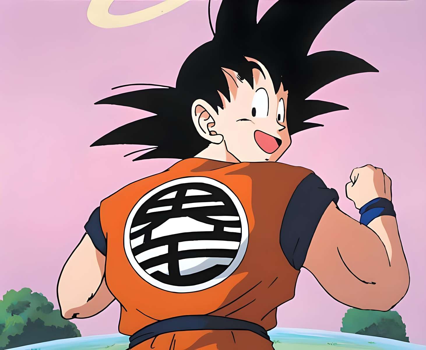 Goku DBZ. Online-Puzzle