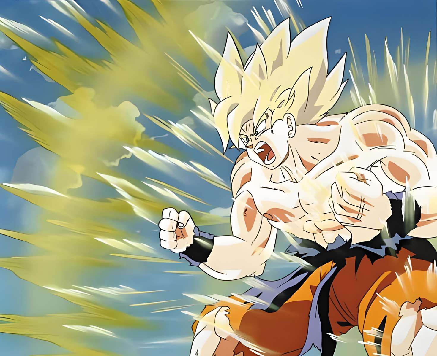 Goku DBZ. puzzle online