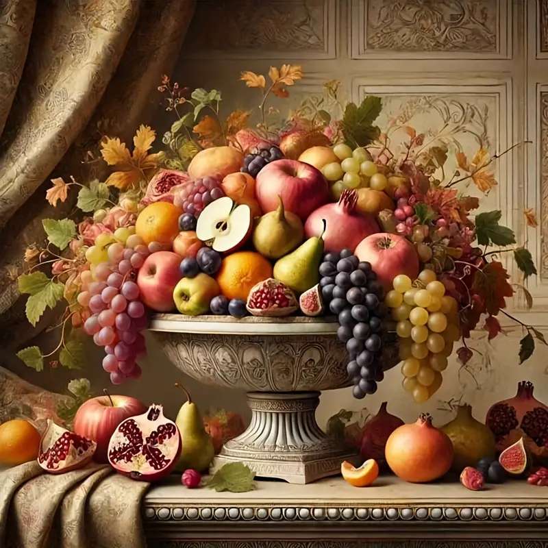 still life with fruit Puzzlespiel online