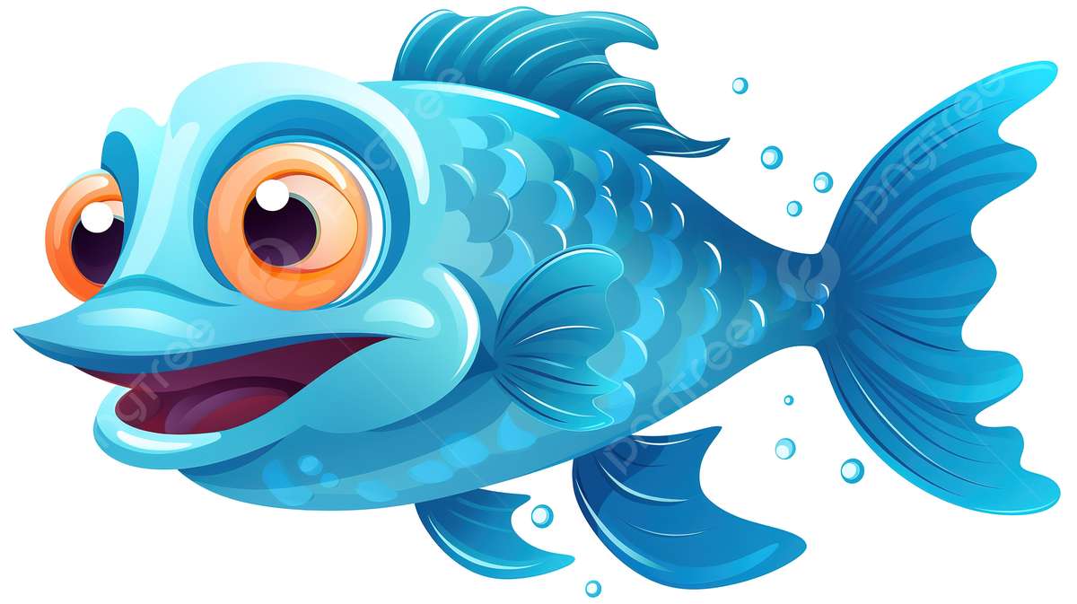 Il pesce azzurro Pussel online