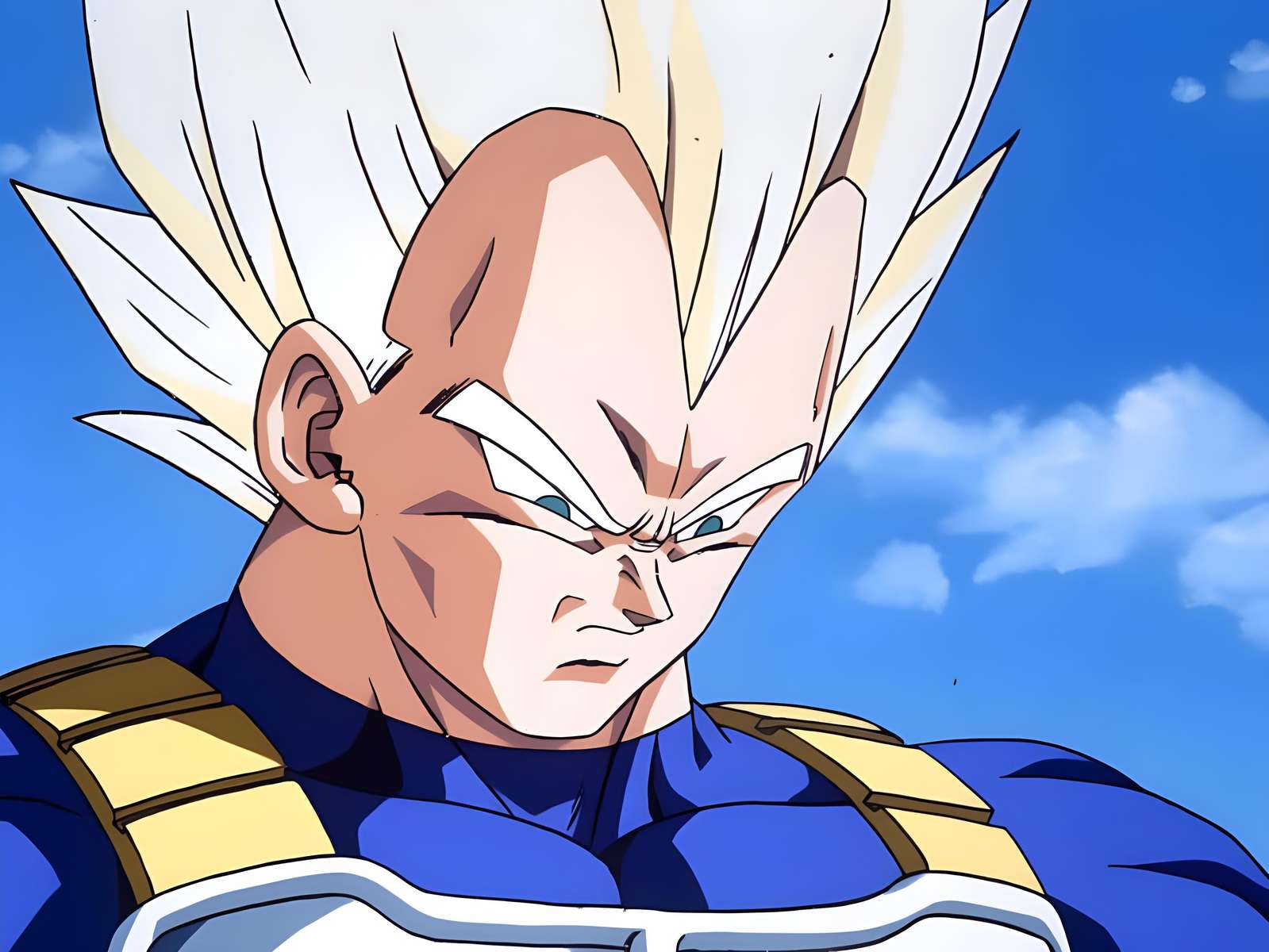 Vegeta DBZ. Online-Puzzle