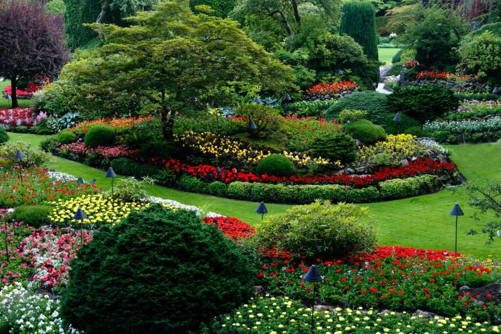 Bushart Gardens Victoria Canada puzzle online