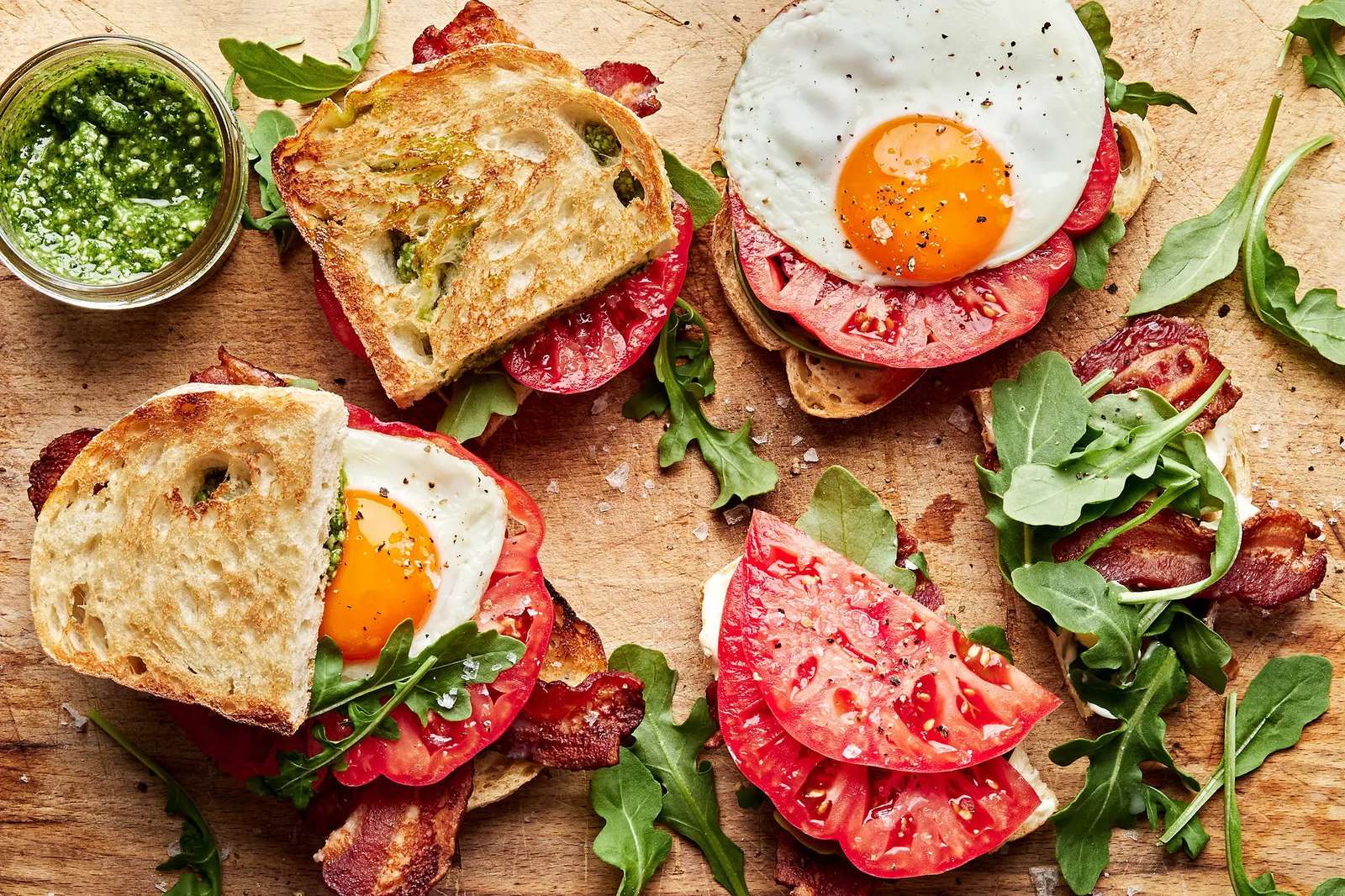 Breakfast Sandwiches jigsaw puzzle online