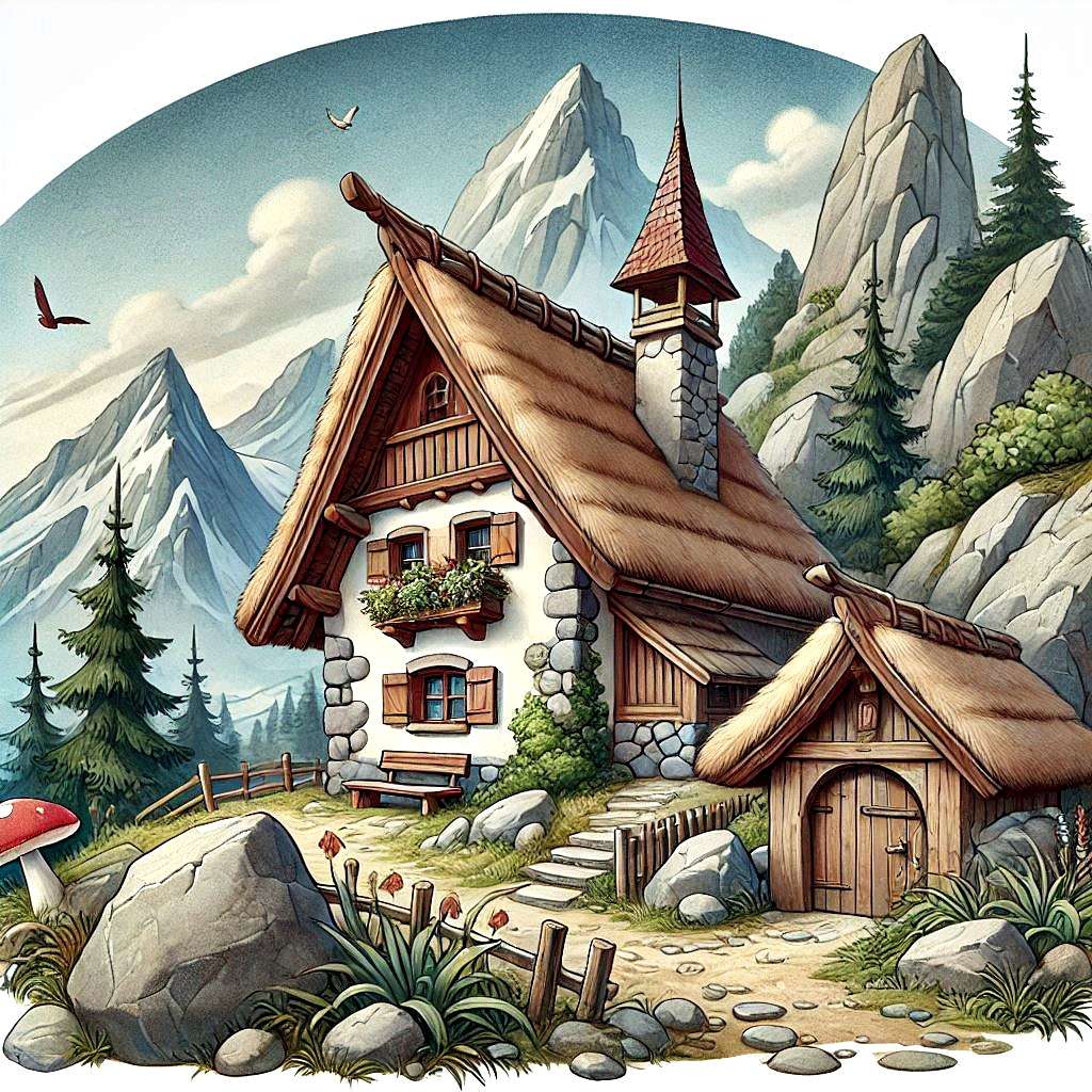 Highlander-Hütte Online-Puzzle