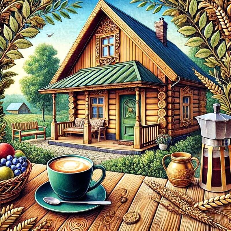 Casa cottage puzzle online