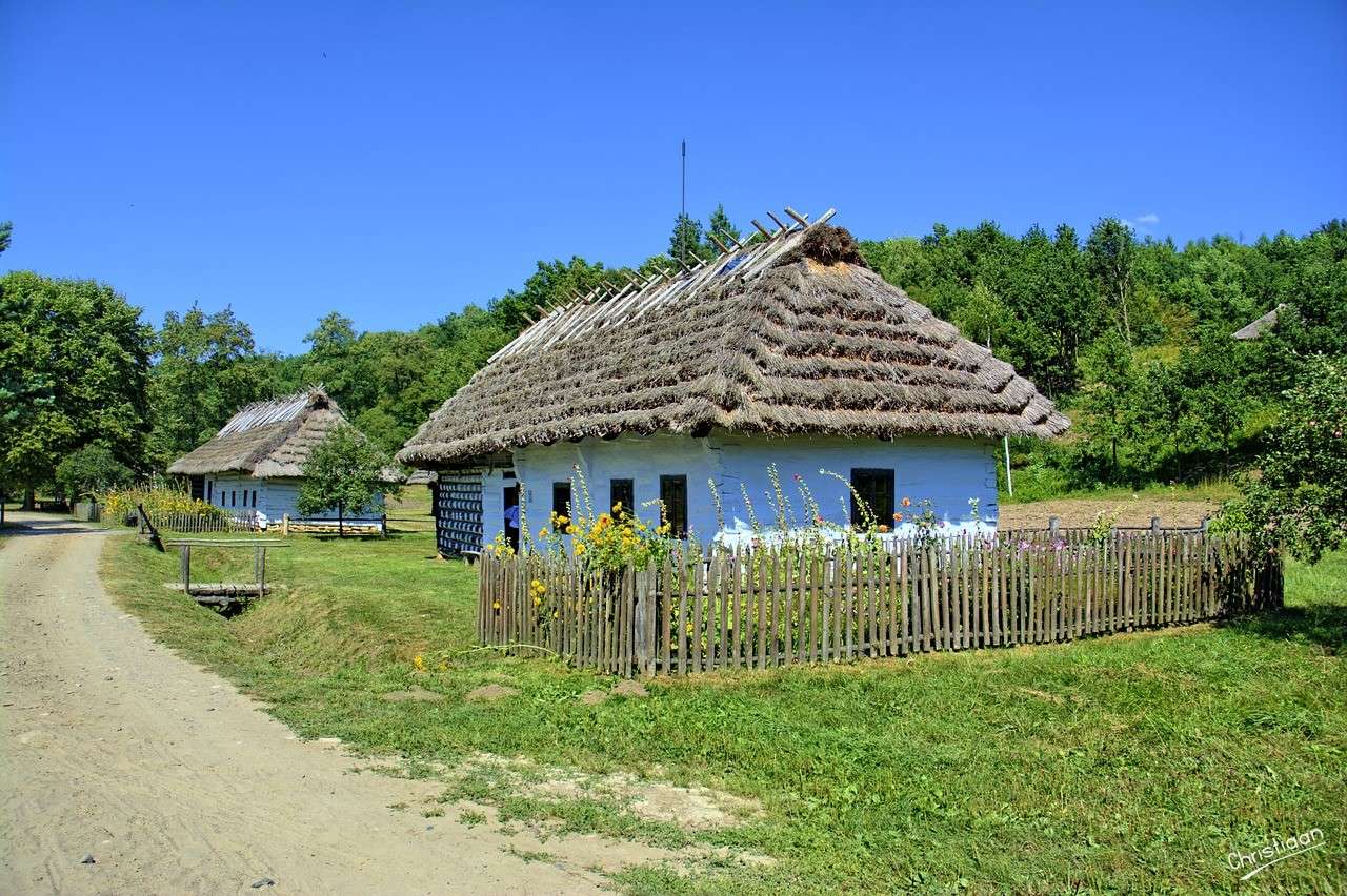 Sanok, Museu ao Ar Livre, Casa de Campo. quebra-cabeças online