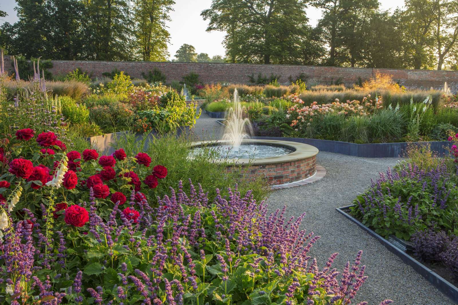 Jardín de la finca Wynyard Hall rompecabezas en línea