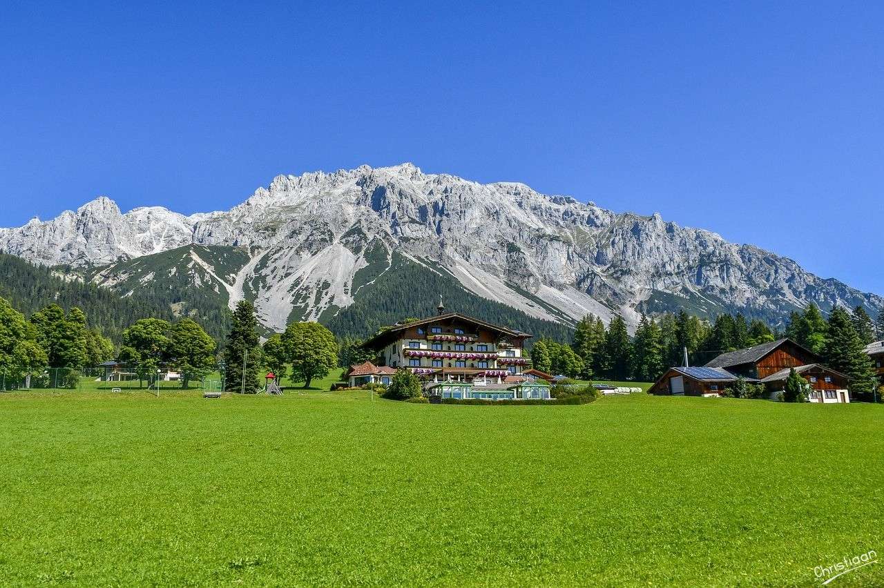 Dachstein, Alpes. rompecabezas en línea