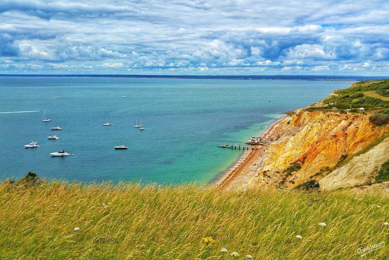 Isle of wight, Verenigd koninkrijk, Natuur. legpuzzel online