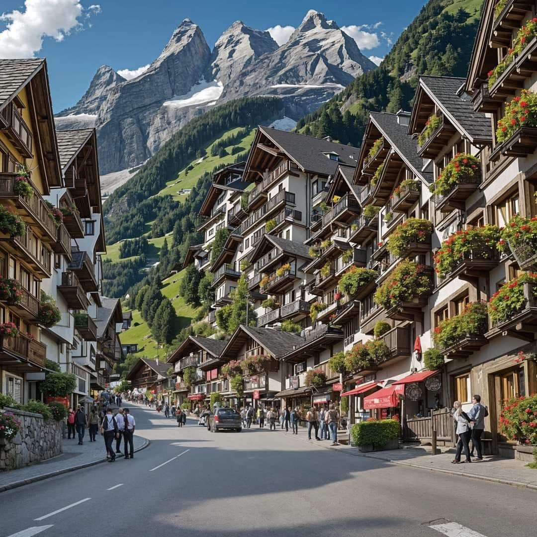 Amazing Switzerland online puzzle