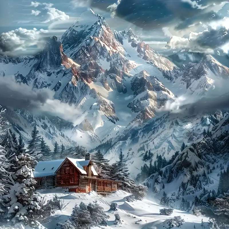 the majesty of the mountains online puzzle